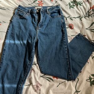 Pacsun Dark Wash High Waisted Mom Jeans